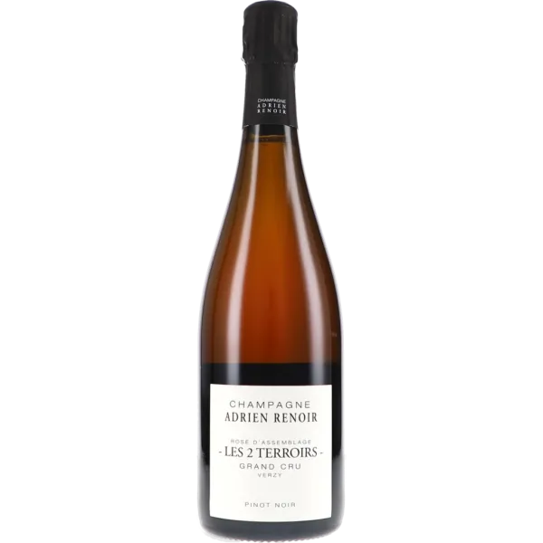 Les 2 Terroirs Rosé Verzy Grand Cru Extra Brut 2023 – Adrien Renoir