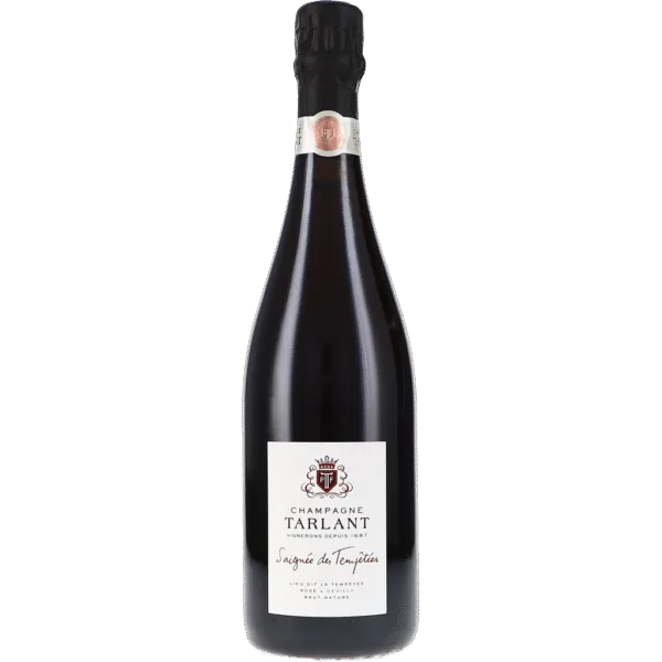 Saignée des Tempêtées, Rosé de Saignée, Brut Nature 2018 – Tarlant